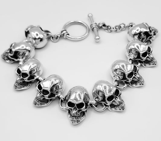 Skull Link Bracelet